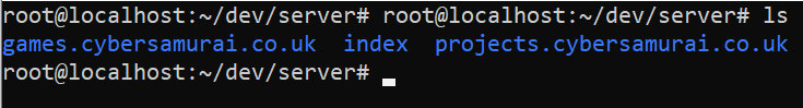 root folder how it looks inside the var/www